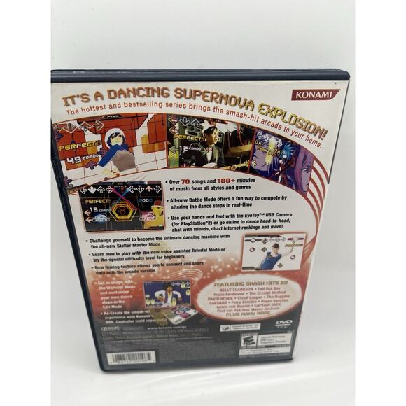 Dance Dance Revolution SuperNova (Sony PlayStation 2, 2006) Complete with Manual - Picture 3 of 8